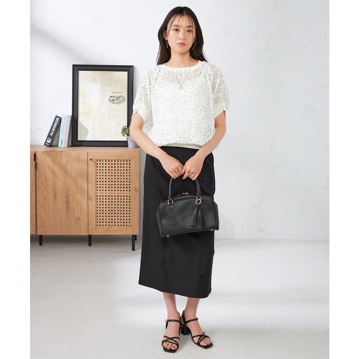 【接触冷感】サマーハイパーストレッチナロースカート | a.v.v【WOMEN】 | 詳細画像25 