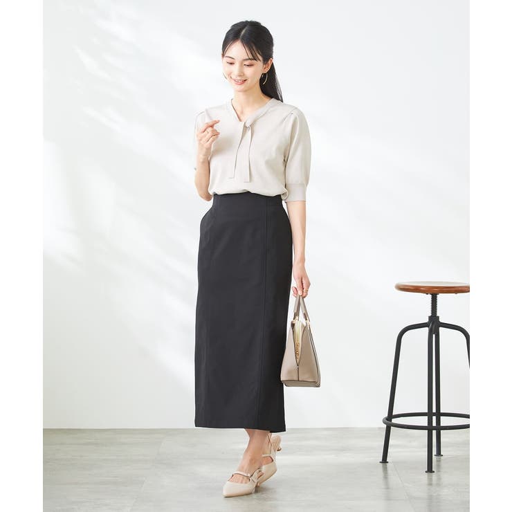 【接触冷感】サマーハイパーストレッチナロースカート | a.v.v【WOMEN】 | 詳細画像34 