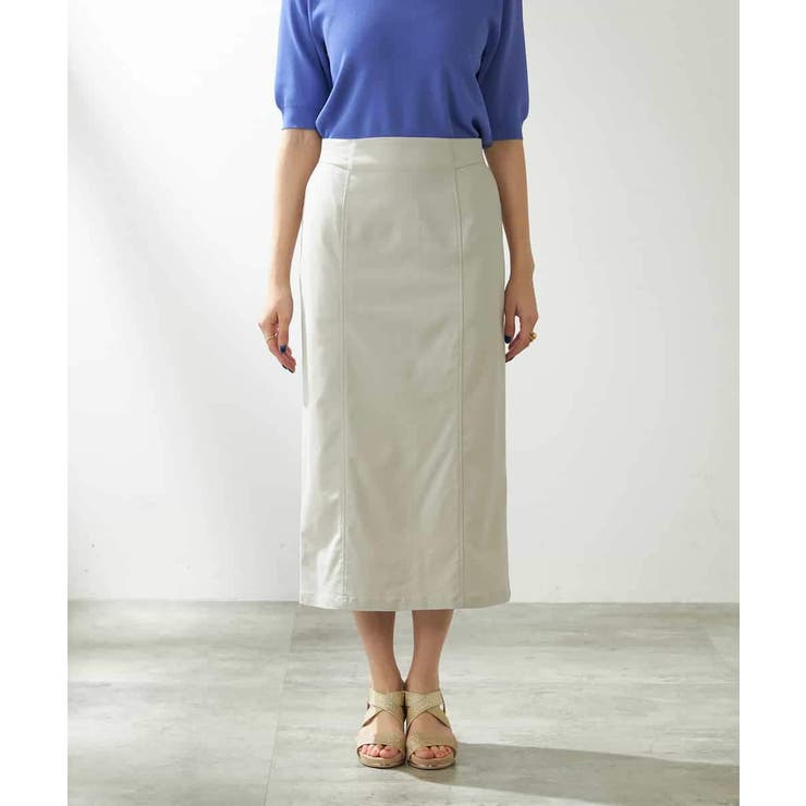 【接触冷感】サマーハイパーストレッチナロースカート | a.v.v【WOMEN】 | 詳細画像35 