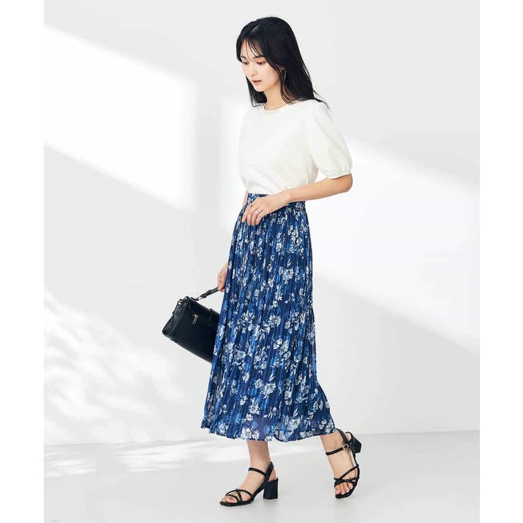 【洗える】プリントランダムプリーツスカート | a.v.v【WOMEN】 | 詳細画像11 