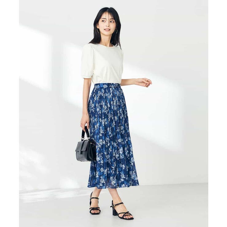 【洗える】プリントランダムプリーツスカート | a.v.v【WOMEN】 | 詳細画像12 