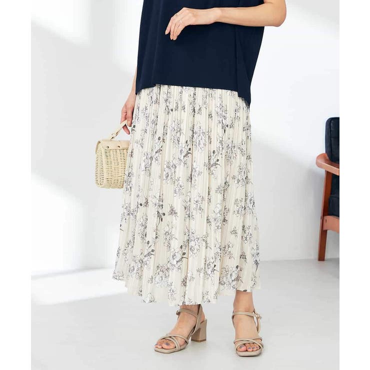 【洗える】プリントランダムプリーツスカート | a.v.v【WOMEN】 | 詳細画像15 