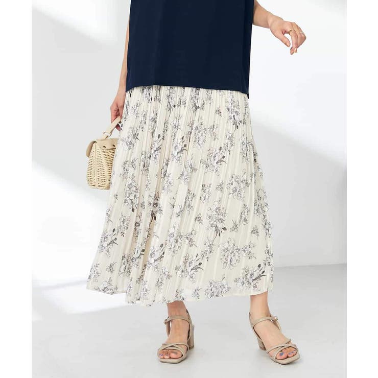 【洗える】プリントランダムプリーツスカート | a.v.v【WOMEN】 | 詳細画像16 