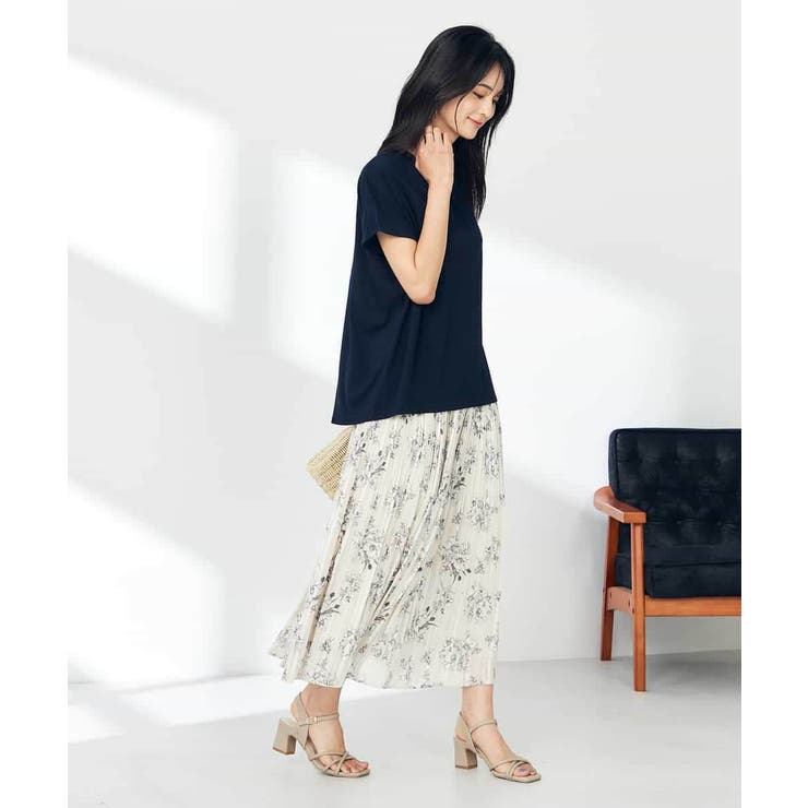 【洗える】プリントランダムプリーツスカート | a.v.v【WOMEN】 | 詳細画像18 