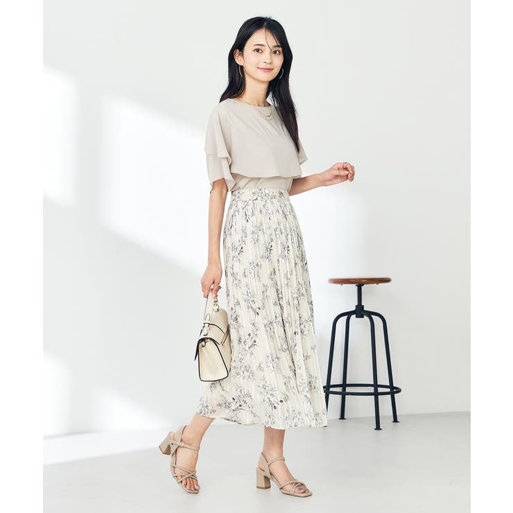 【洗える】プリントランダムプリーツスカート | a.v.v【WOMEN】 | 詳細画像21 