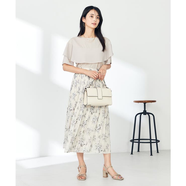 【洗える】プリントランダムプリーツスカート | a.v.v【WOMEN】 | 詳細画像22 