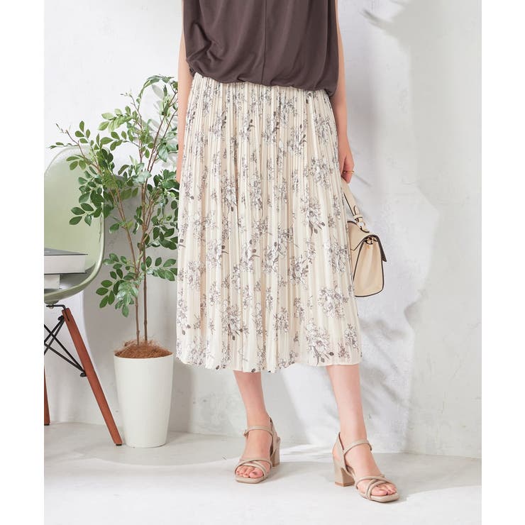 【洗える】プリントランダムプリーツスカート | a.v.v【WOMEN】 | 詳細画像26 