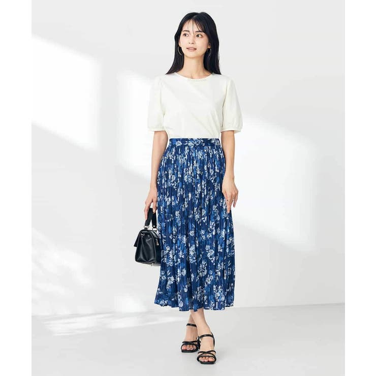 【洗える】プリントランダムプリーツスカート | a.v.v【WOMEN】 | 詳細画像9 