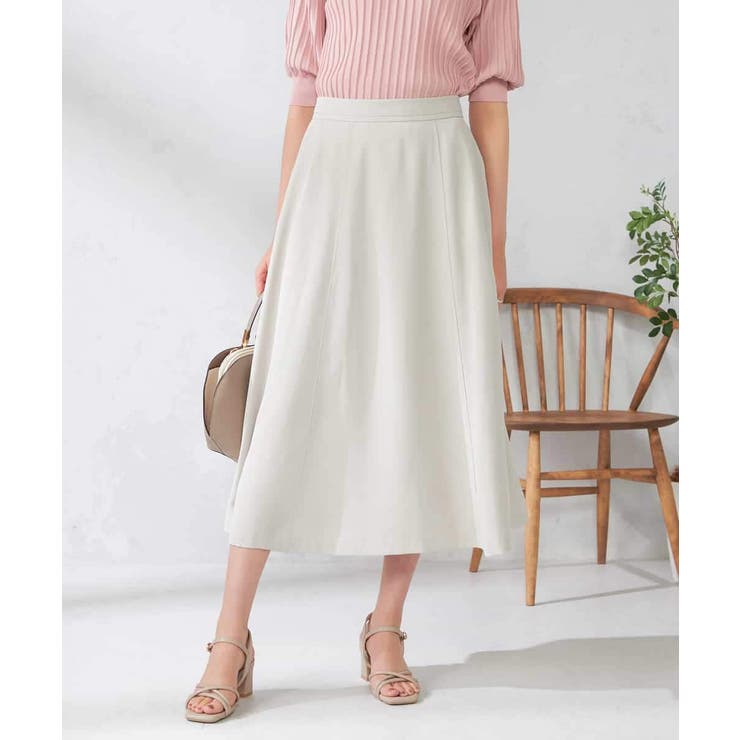 【洗える】ドライタッチフレアスカート | a.v.v【WOMEN】 | 詳細画像1 