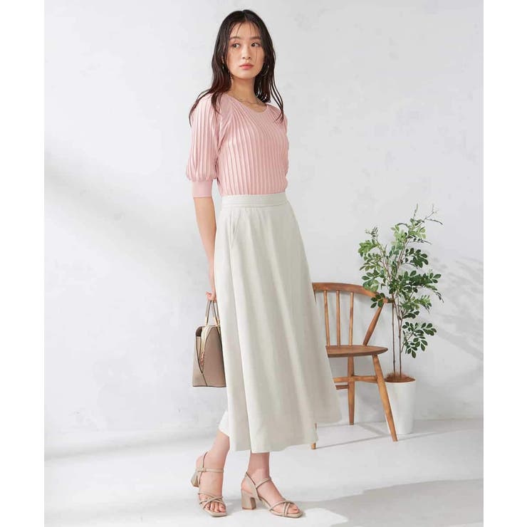 【洗える】ドライタッチフレアスカート | a.v.v【WOMEN】 | 詳細画像5 