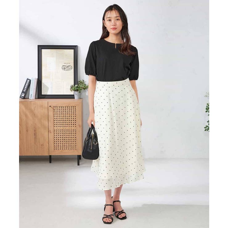 ドットフレアスカート | a.v.v【WOMEN】 | 詳細画像10 