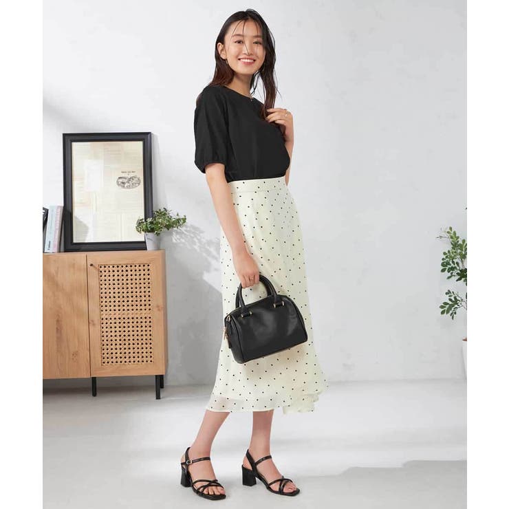 ドットフレアスカート | a.v.v【WOMEN】 | 詳細画像13 