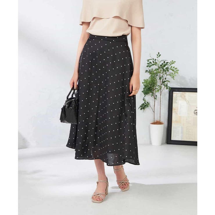 ドットフレアスカート | a.v.v【WOMEN】 | 詳細画像14 