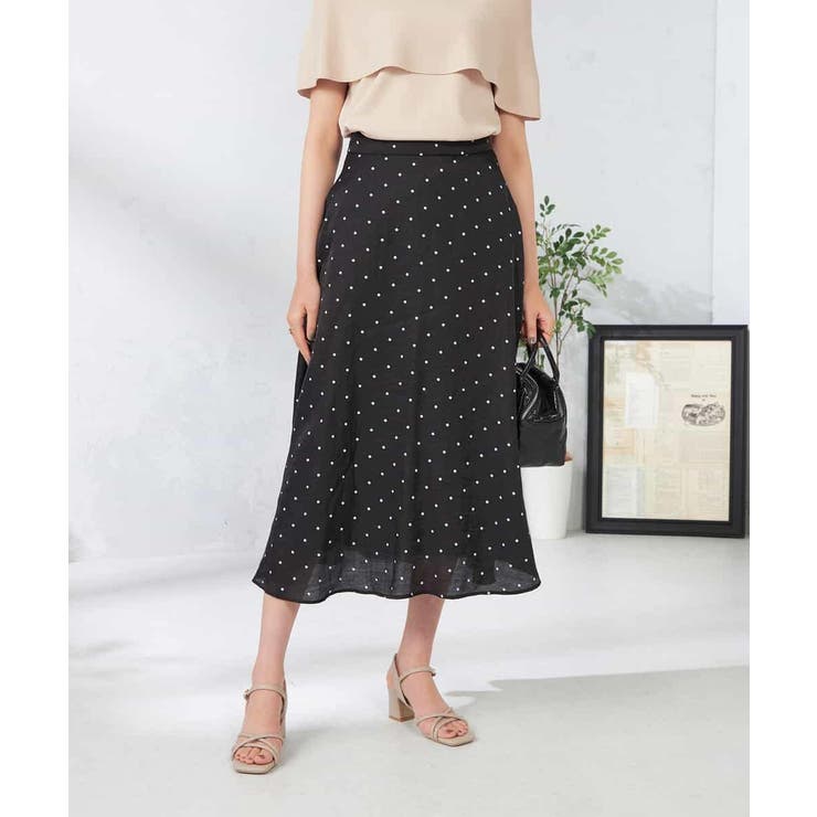 ドットフレアスカート | a.v.v【WOMEN】 | 詳細画像15 