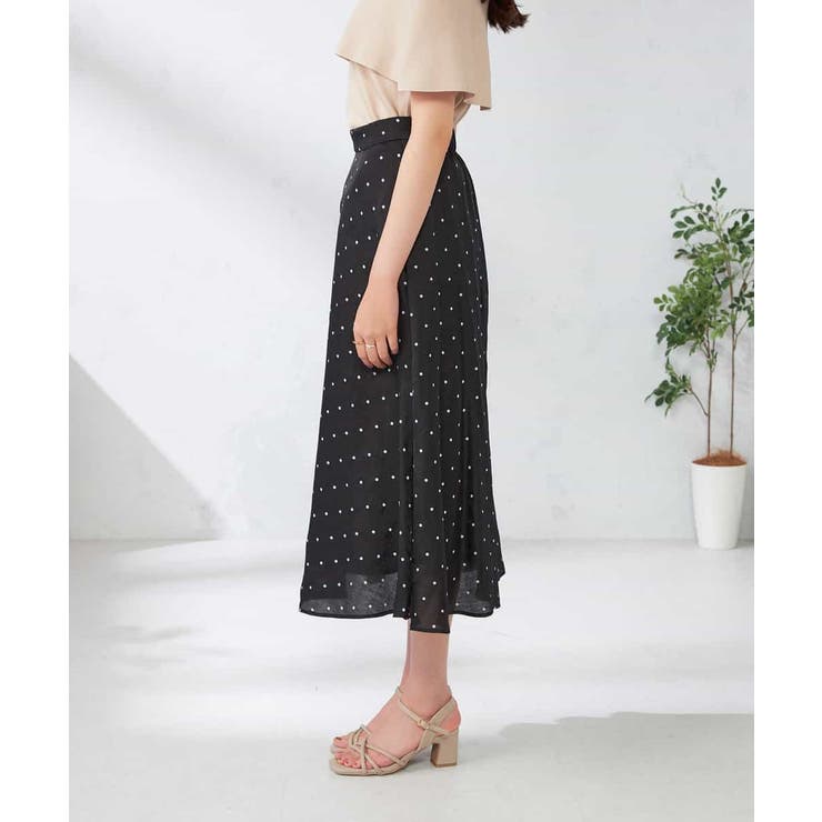 ドットフレアスカート | a.v.v【WOMEN】 | 詳細画像23 