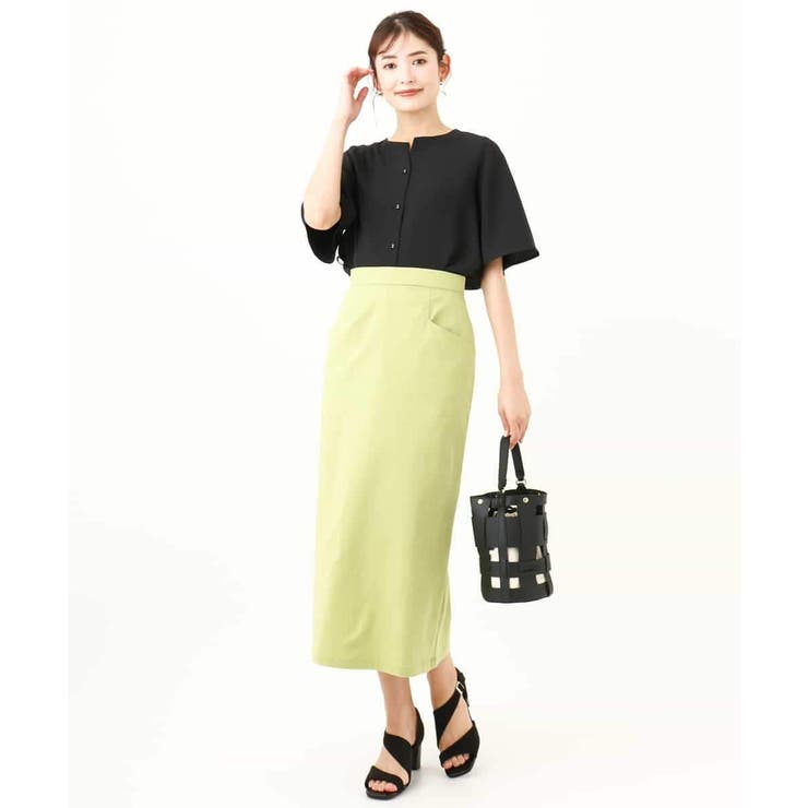 【接触冷感/UVカット/洗える】ハイパーストレッチナロースカート | a.v.v【WOMEN】 | 詳細画像17 