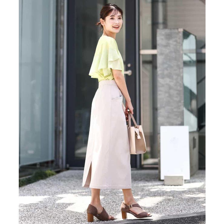 【接触冷感/UVカット/洗える】ハイパーストレッチナロースカート | a.v.v【WOMEN】 | 詳細画像22 