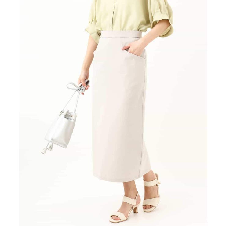 【接触冷感/UVカット/洗える】ハイパーストレッチナロースカート | a.v.v【WOMEN】 | 詳細画像24 