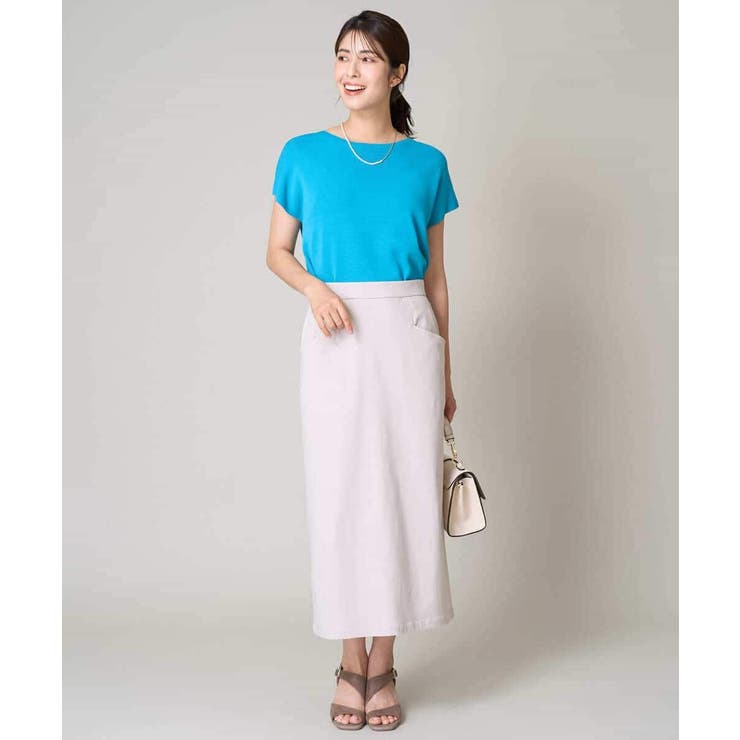 【接触冷感/UVカット/洗える】ハイパーストレッチナロースカート | a.v.v【WOMEN】 | 詳細画像27 