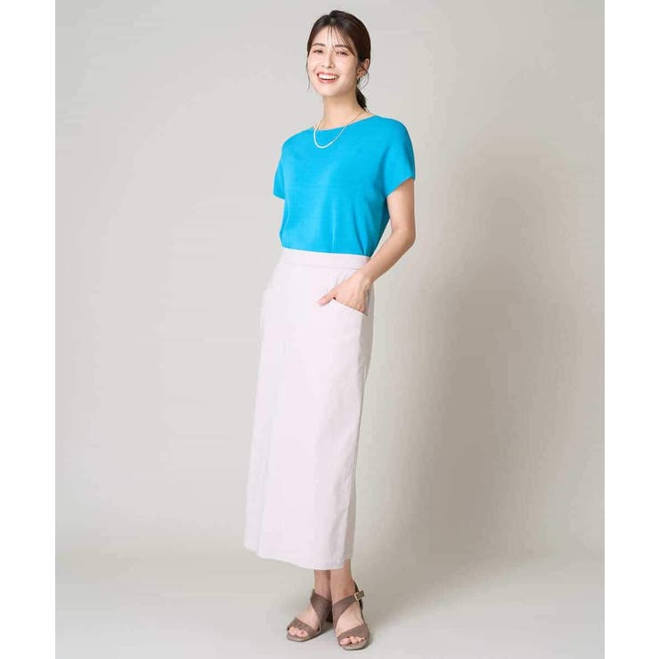 【接触冷感/UVカット/洗える】ハイパーストレッチナロースカート | a.v.v【WOMEN】 | 詳細画像29 