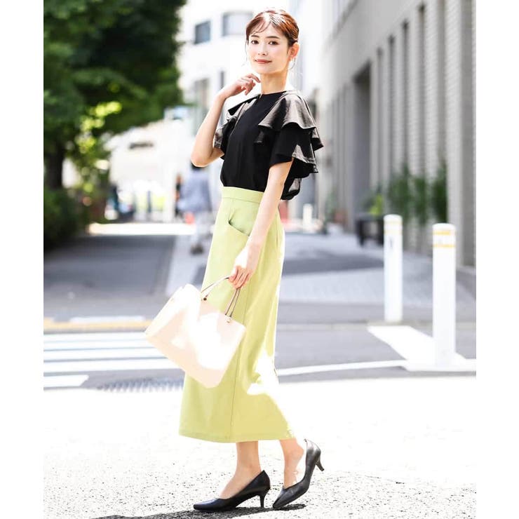 【接触冷感/UVカット/洗える】ハイパーストレッチナロースカート | a.v.v【WOMEN】 | 詳細画像8 