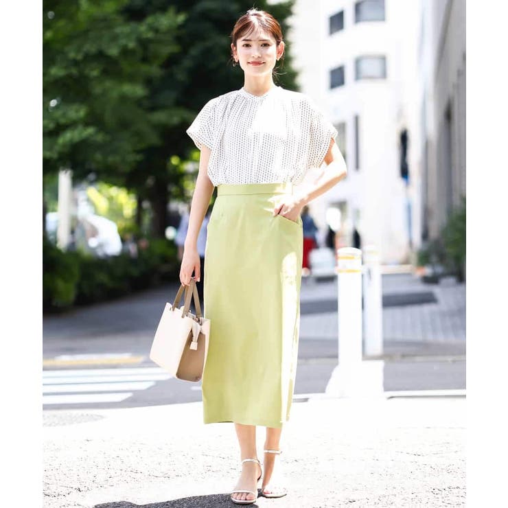 【接触冷感/UVカット/洗える】ハイパーストレッチナロースカート | a.v.v【WOMEN】 | 詳細画像9 