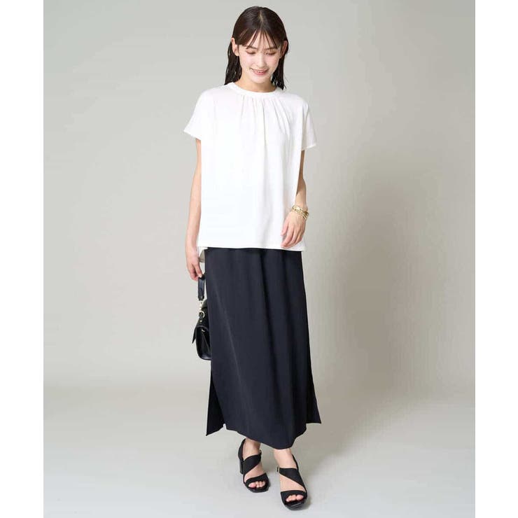 【洗える/ひんやりタッチ裏地】イージーナロースカート | a.v.v【WOMEN】 | 詳細画像19