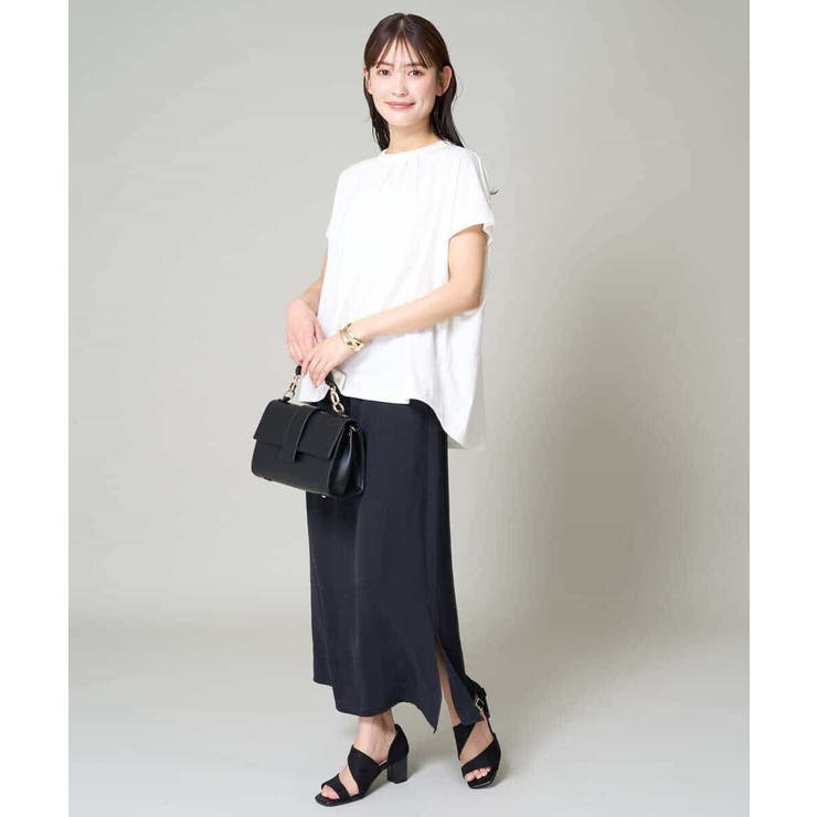 【洗える/ひんやりタッチ裏地】イージーナロースカート | a.v.v【WOMEN】 | 詳細画像20