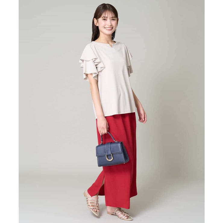 【洗える/ひんやりタッチ裏地】イージーナロースカート | a.v.v【WOMEN】 | 詳細画像7