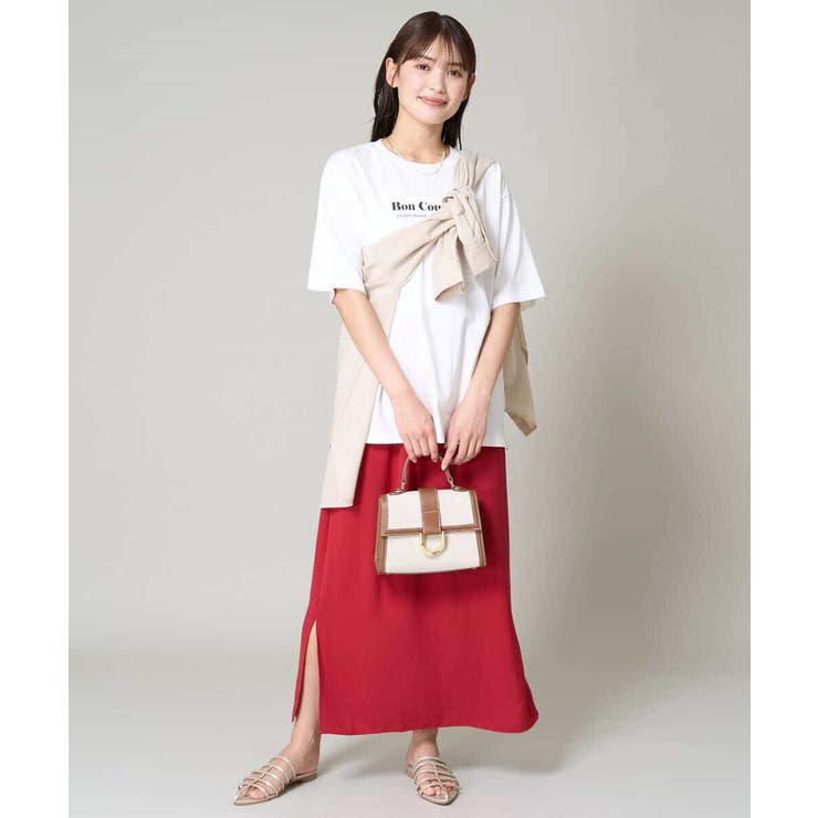 【洗える/ひんやりタッチ裏地】イージーナロースカート | a.v.v【WOMEN】 | 詳細画像9