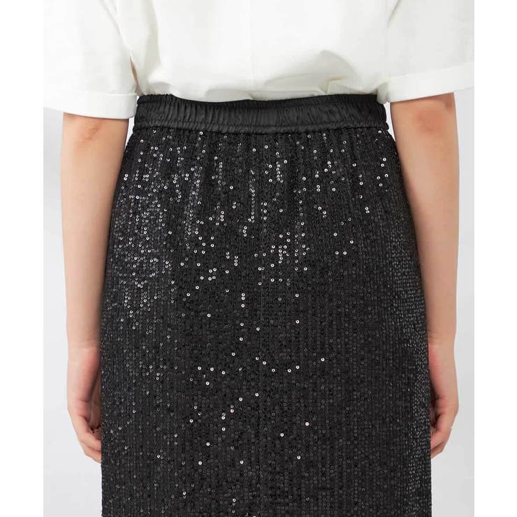 スパンコールナロースカート | a.v.v【WOMEN】 | 詳細画像18 