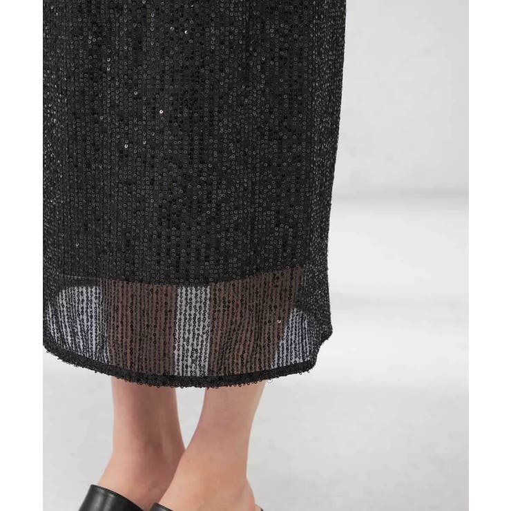 スパンコールナロースカート | a.v.v【WOMEN】 | 詳細画像19 