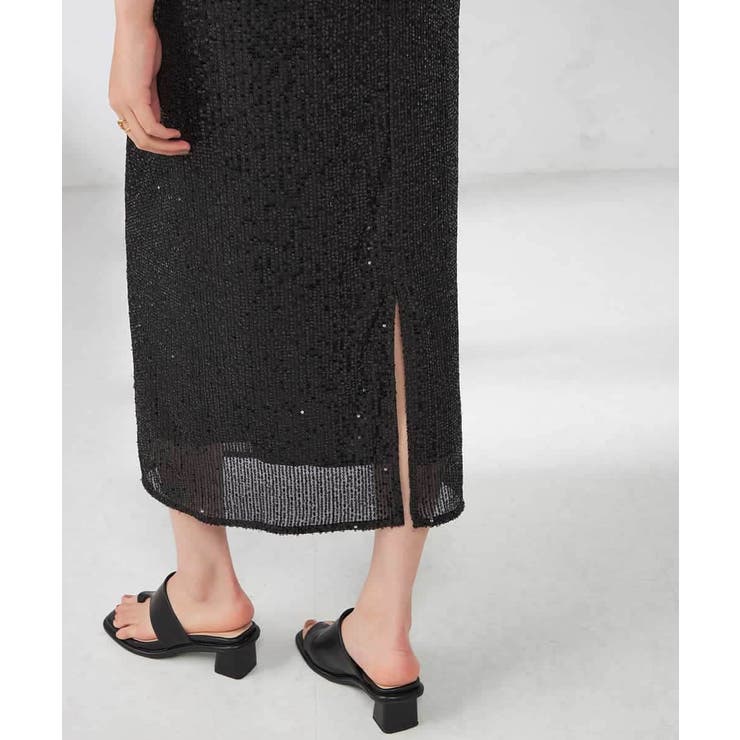 スパンコールナロースカート | a.v.v【WOMEN】 | 詳細画像20 
