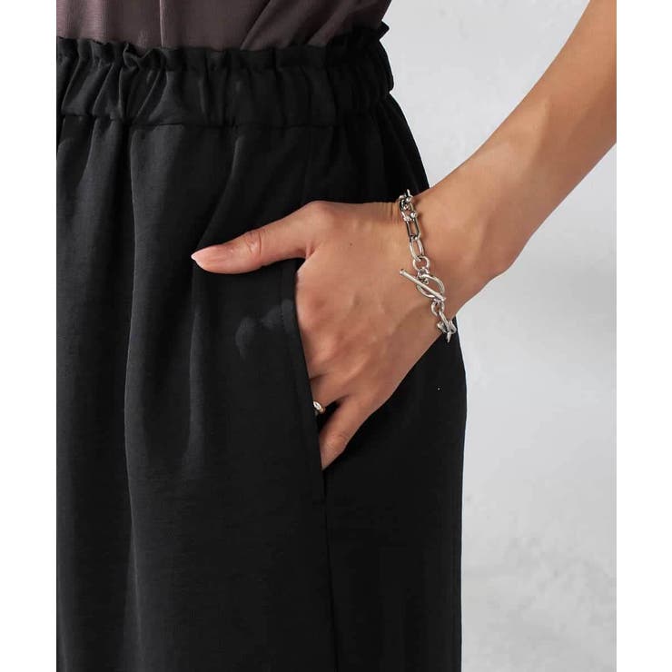 【接触冷感裏地/洗える】ドロストイージーナロースカート | a.v.v【WOMEN】 | 詳細画像20 