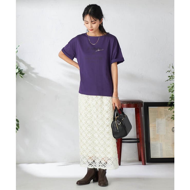 チュールレースナロースカート | a.v.v【WOMEN】 | 詳細画像19 