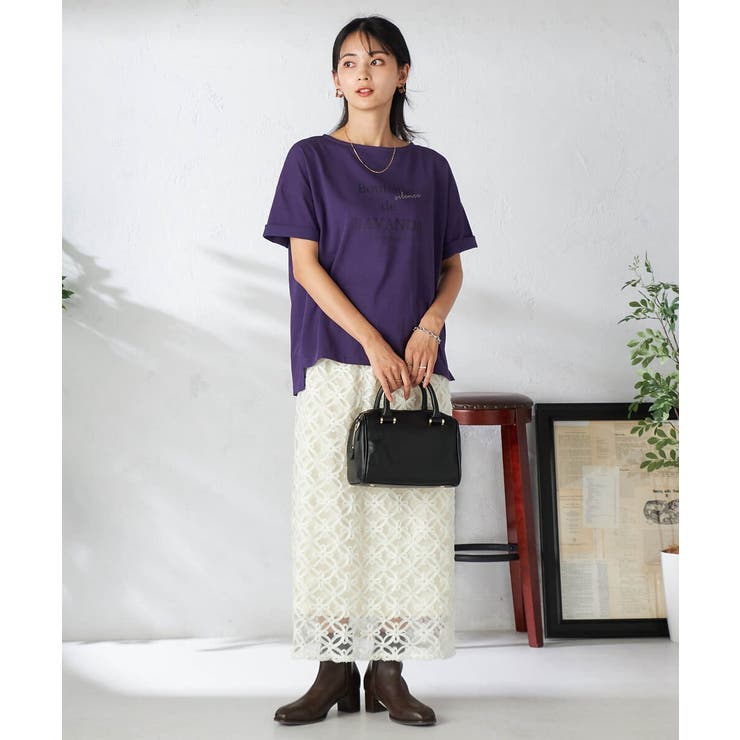 チュールレースナロースカート | a.v.v【WOMEN】 | 詳細画像20 