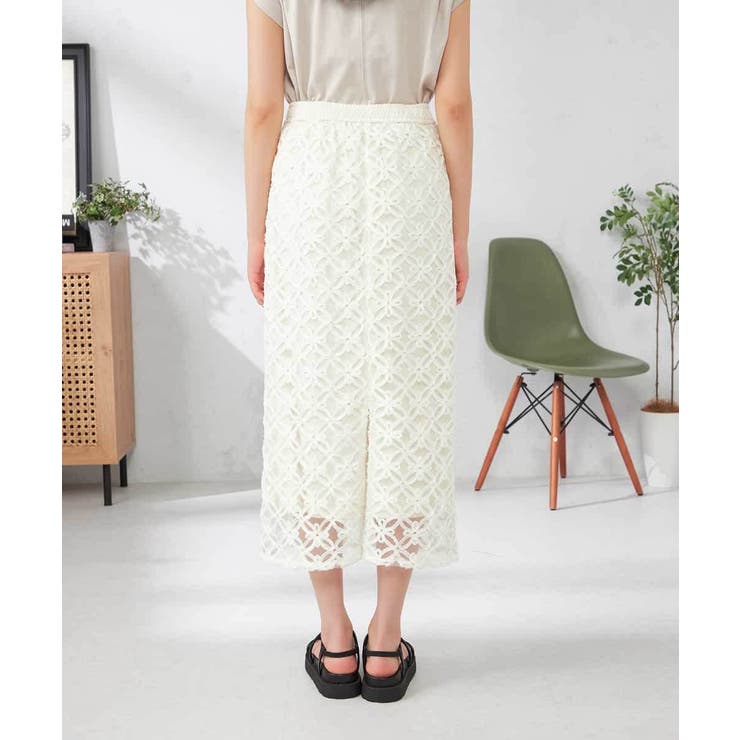 チュールレースナロースカート | a.v.v【WOMEN】 | 詳細画像25 