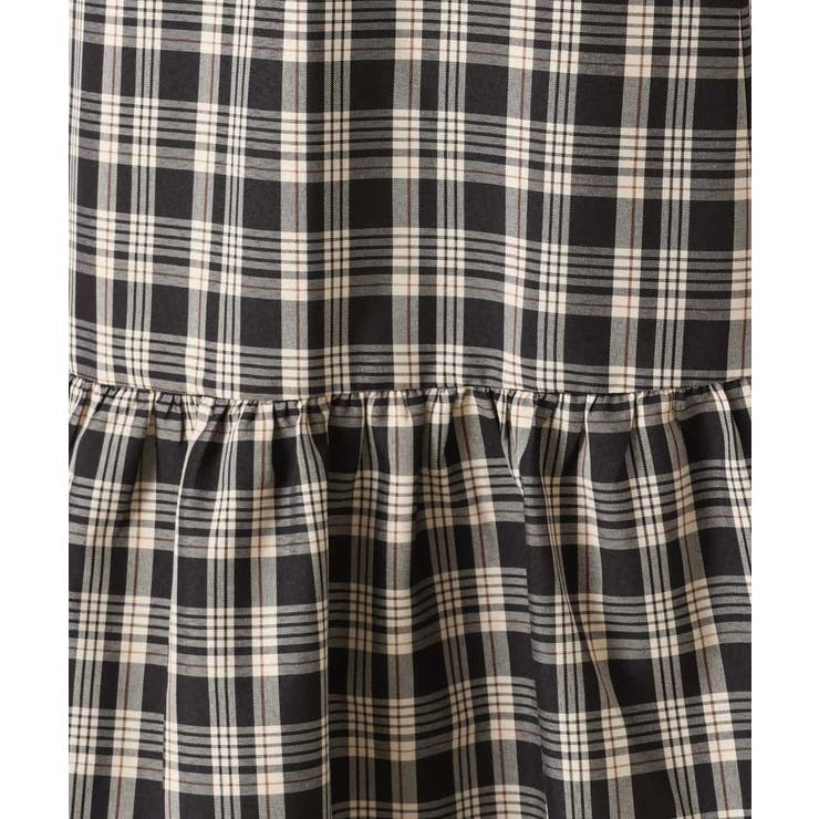 チェック柄ティアードスカート | a.v.v【WOMEN】 | 詳細画像15 