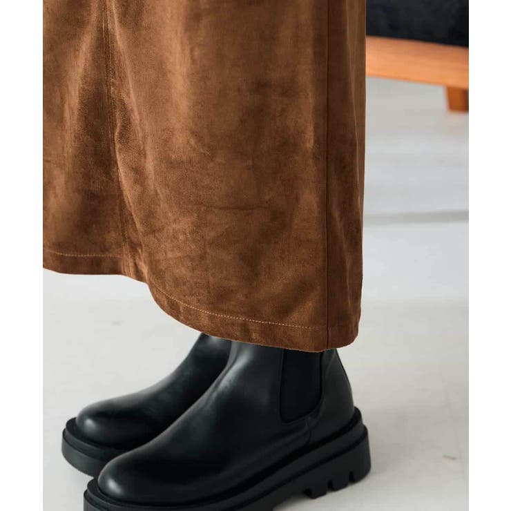 【洗える】フェイクスエードナローロングスカート | a.v.v【WOMEN】 | 詳細画像22 