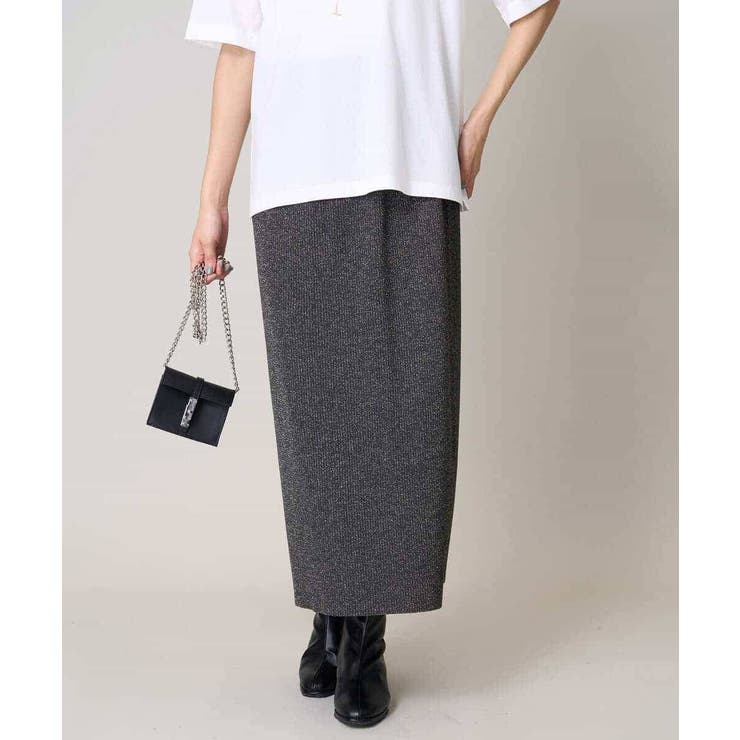 ラメリブニットスカート | a.v.v【WOMEN】 | 詳細画像15 