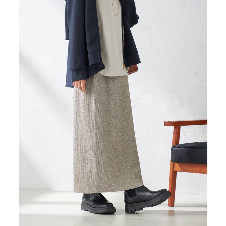 ラメリブニットスカート | a.v.v【WOMEN】 | 詳細画像2 