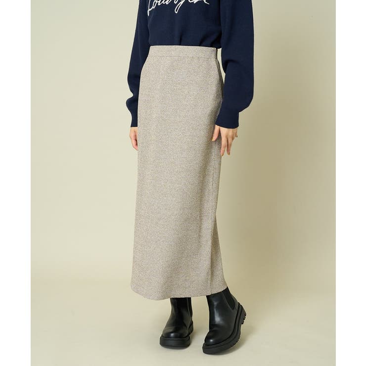 ラメリブニットスカート | a.v.v【WOMEN】 | 詳細画像28 