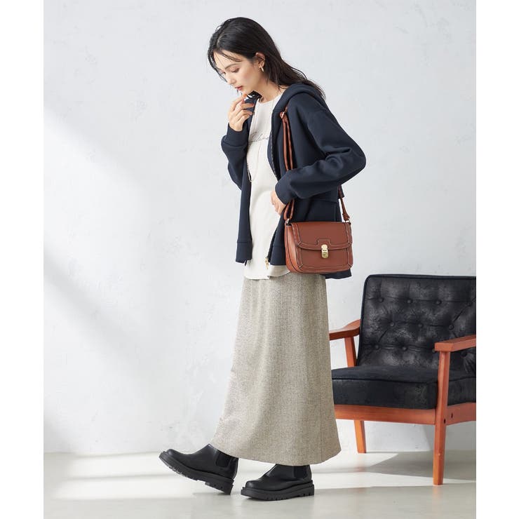 ラメリブニットスカート | a.v.v【WOMEN】 | 詳細画像3 