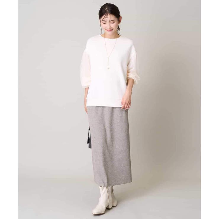 ラメリブニットスカート | a.v.v【WOMEN】 | 詳細画像9 