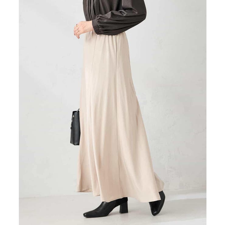 【マシンウォッシャブル】セミフレアスカート | a.v.v【WOMEN】 | 詳細画像12 