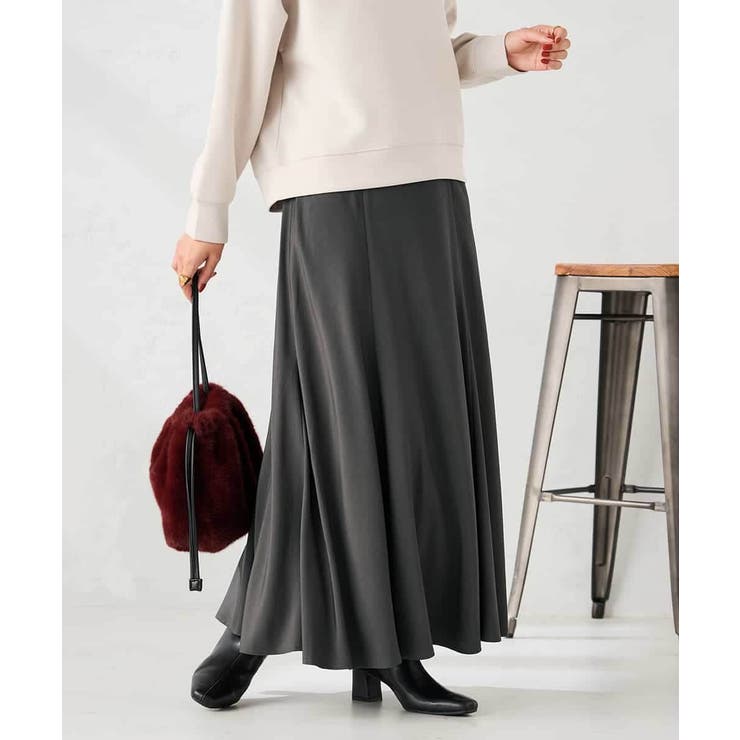 【マシンウォッシャブル】セミフレアスカート | a.v.v【WOMEN】 | 詳細画像17 