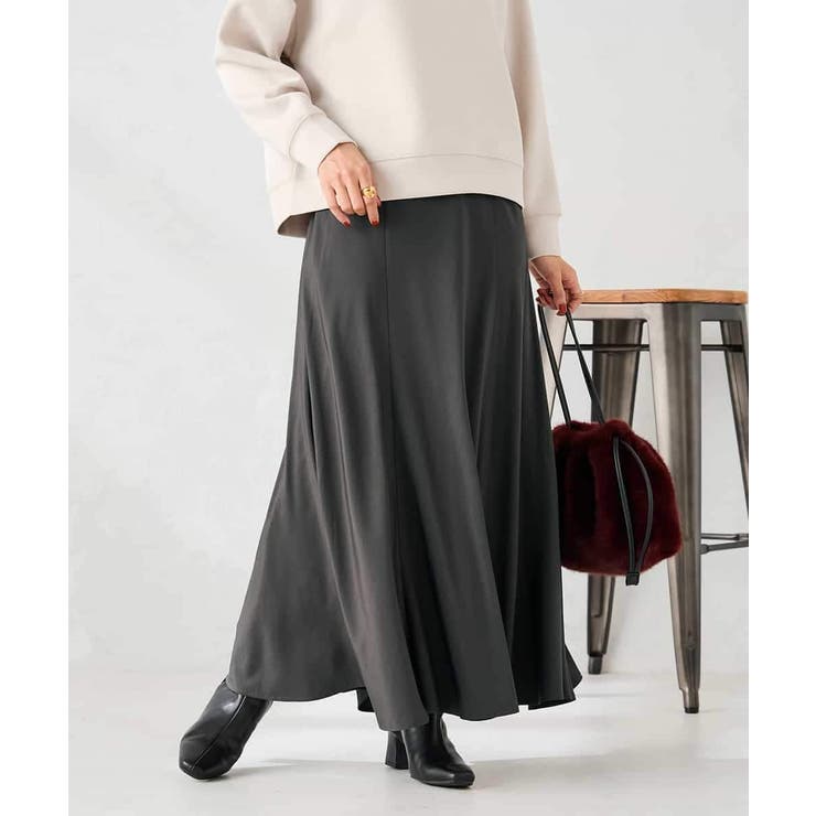 【マシンウォッシャブル】セミフレアスカート | a.v.v【WOMEN】 | 詳細画像18 