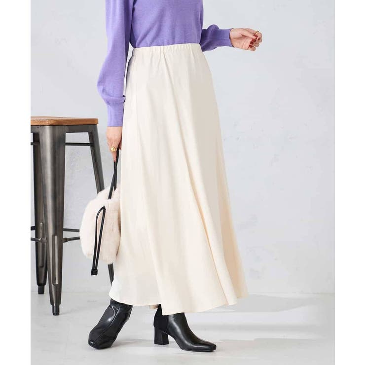 【マシンウォッシャブル】セミフレアスカート | a.v.v【WOMEN】 | 詳細画像2 