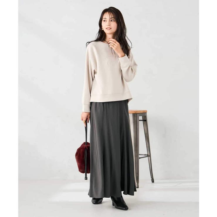 【マシンウォッシャブル】セミフレアスカート | a.v.v【WOMEN】 | 詳細画像20 