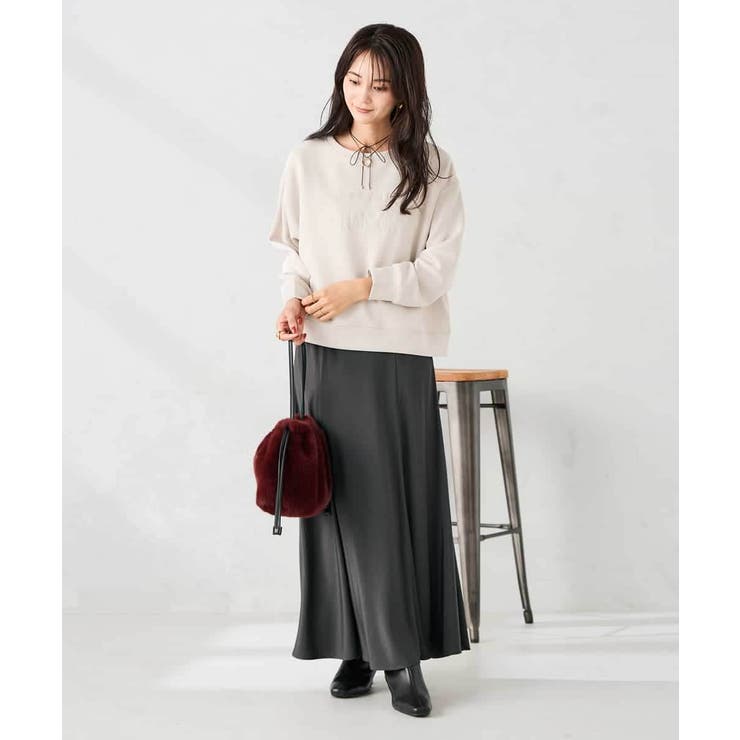 【マシンウォッシャブル】セミフレアスカート | a.v.v【WOMEN】 | 詳細画像21 